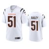 mens bengals markus bailey white 2021 game jersey