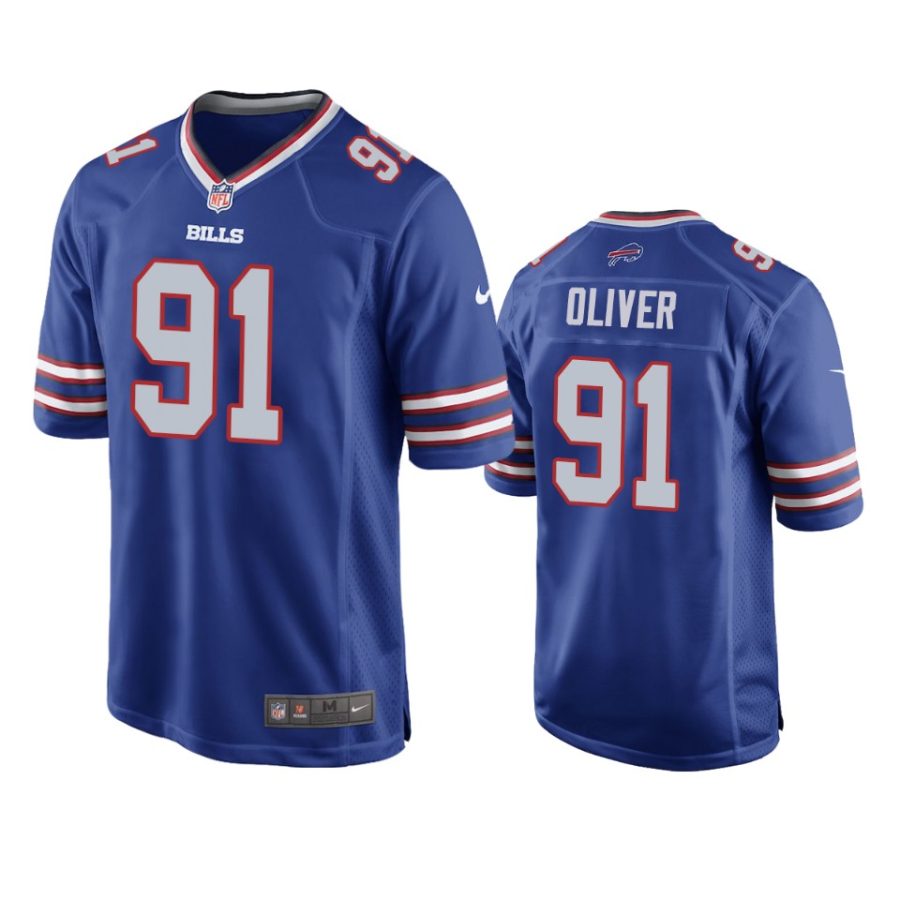 mens bills ed oliver royal game jersey