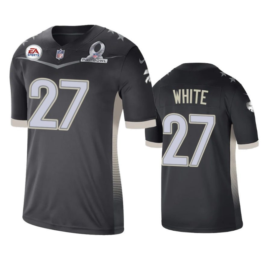 mens bills tredavious white anthracite 2021 afc pro bowl game jersey