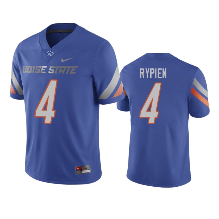 mens boise state broncos brett rypien royal game jersey