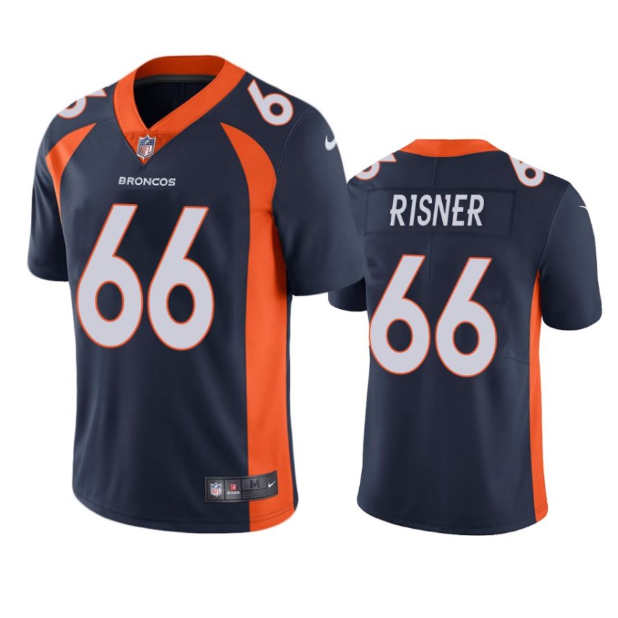 mens broncos dalton risner navy vapor limited jersey