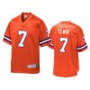 mens broncos john elway orange replica jersey