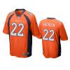 mens broncos kareem jackson orange game jersey