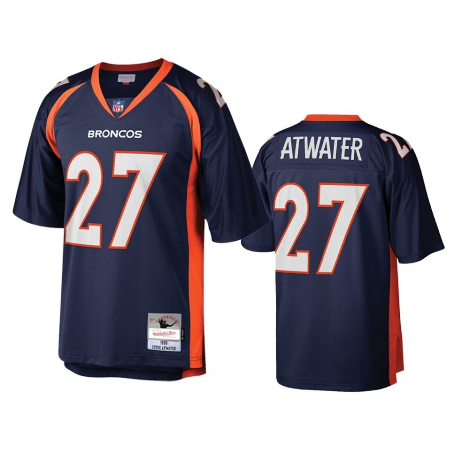 mens broncos steve atwater navy legacy replica jersey