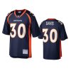 mens broncos terrell davis navy legacy replica jersey