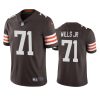 mens browns jedrick wills brown vapor limited jersey