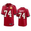 mens buccaneers ali marpet red super bowl lv champions game jersey