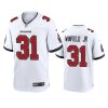 mens buccaneers antoine winfield jr. white game jersey