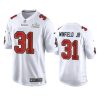 mens buccaneers antoine winfield jr. white super bowl lv game fashion jersey