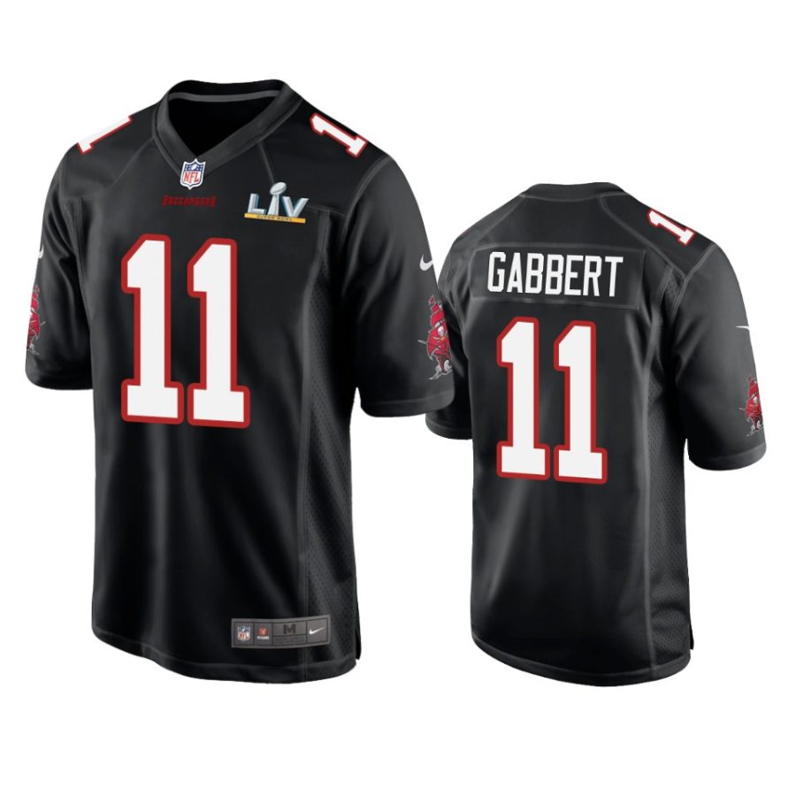 mens buccaneers blaine gabbert black super bowl lv game fashion jersey