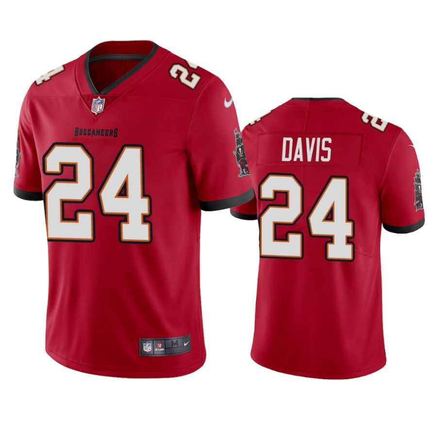 mens buccaneers carlton davis red 2020 vapor limited jersey