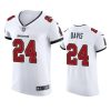 mens buccaneers carlton davis white 2020 vapor elite jersey