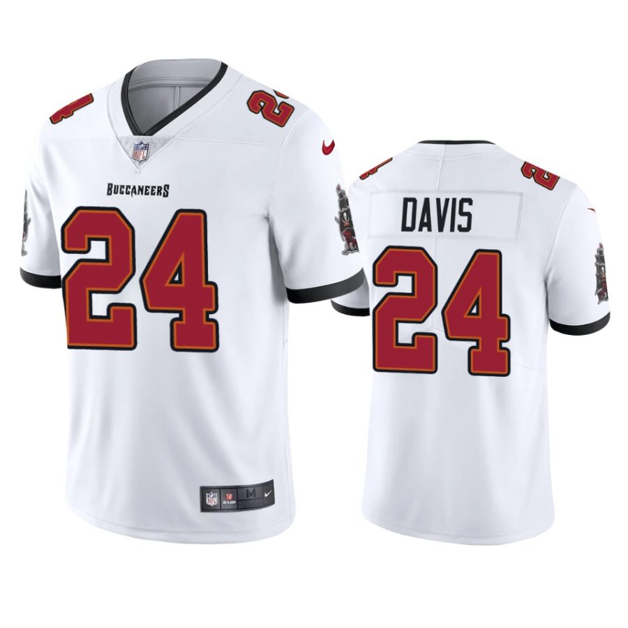 mens buccaneers carlton davis white 2020 vapor limited jersey