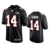 mens buccaneers chris godwin black super bowl lv game fashion jersey