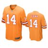 mens buccaneers chris godwin orange game jersey