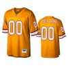 mens buccaneers custom orange legacy replica jersey