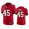 mens buccaneers devin white red 2020 vapor limited jersey 0a