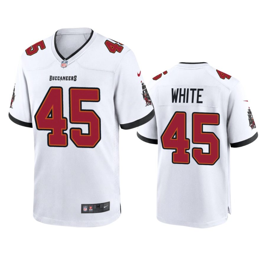 mens buccaneers devin white white 2020 game jersey