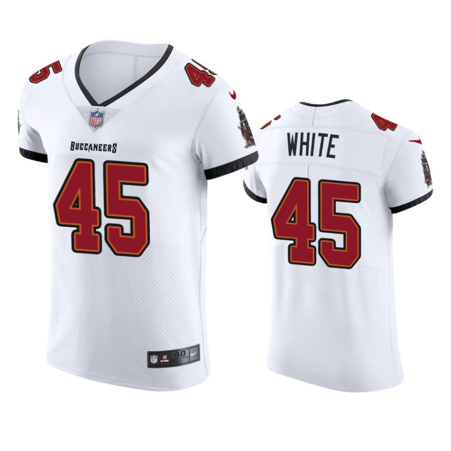 mens buccaneers devin white white 2020 vapor elite jersey