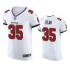 mens buccaneers jamel dean white 2020 vapor elite jersey