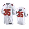 mens buccaneers jamel dean white super bowl lv game fashion jersey