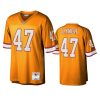 mens buccaneers john lynch orange legacy replica jersey