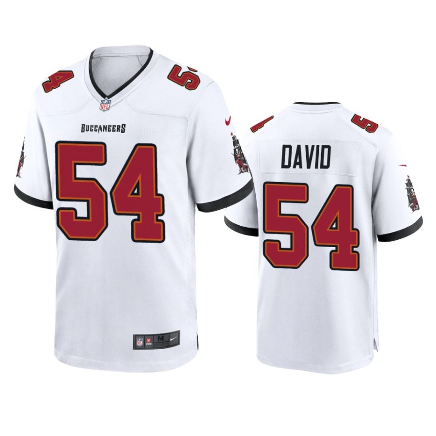 mens buccaneers lavonte david white 2020 game jersey