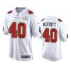 mens buccaneers mike alstott white super bowl lv game fashion jersey