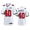 mens buccaneers mike alstott white super bowl lv game jersey