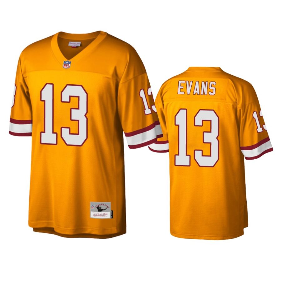 mens buccaneers mike evans orange legacy replica jersey