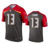 mens buccaneers mike evans pewter inverted legend jersey