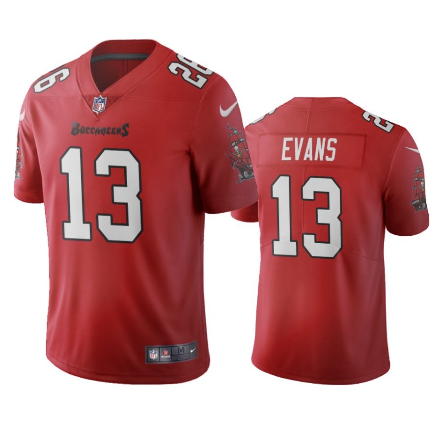 mens buccaneers mike evans red 2020 vapor limited jersey