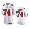 mens buccaneers paul gruber white super bowl lv game fashion jersey
