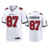 mens buccaneers rob gronkowski white game jersey