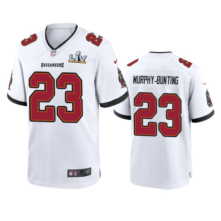 mens buccaneers sean murphy bunting white super bowl lv game jersey