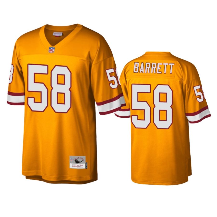 mens buccaneers shaquil barrett orange legacy replica jersey