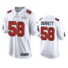 mens buccaneers shaquil barrett white super bowl lv game fashion jersey