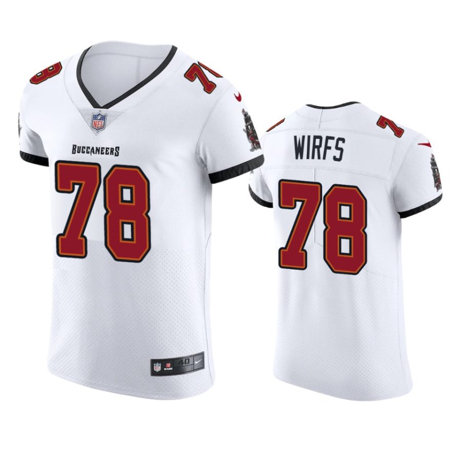 mens buccaneers tristan wirfs white 2020 vapor elite jersey