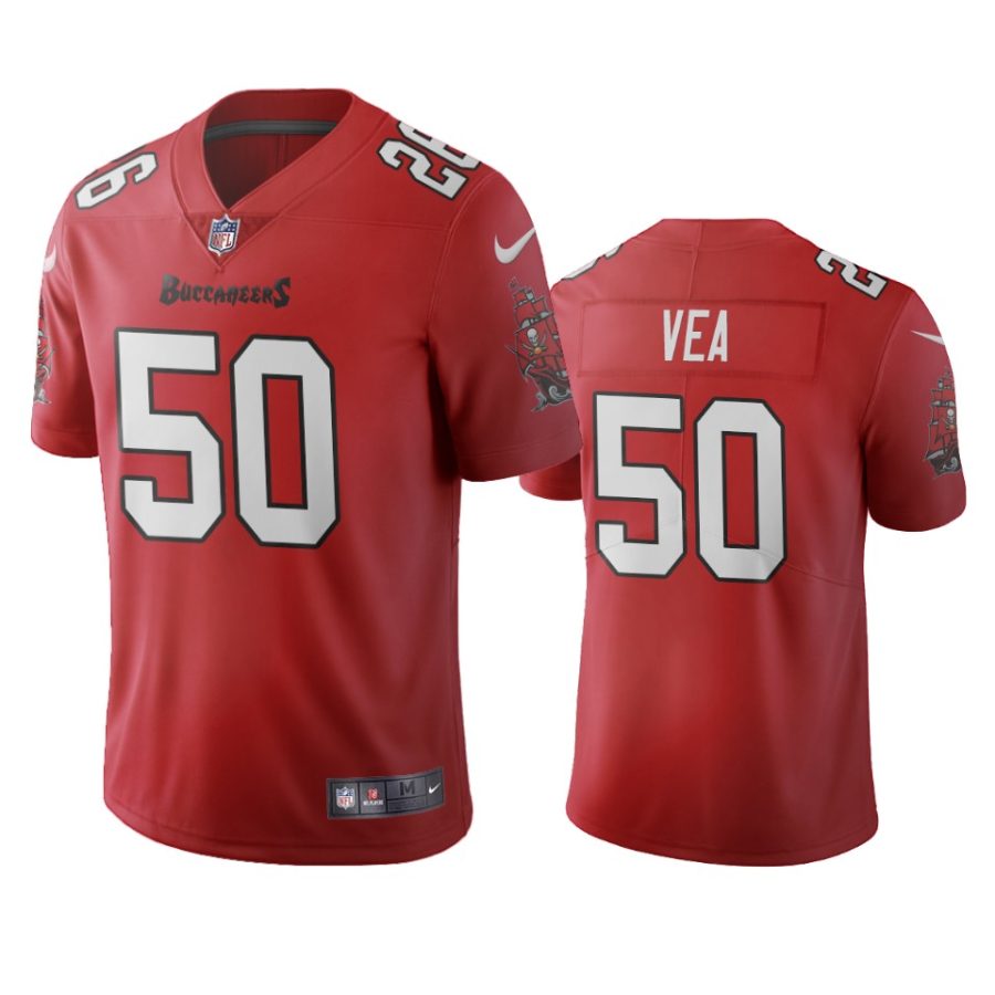 mens buccaneers vita vea red 2020 vapor limited jersey