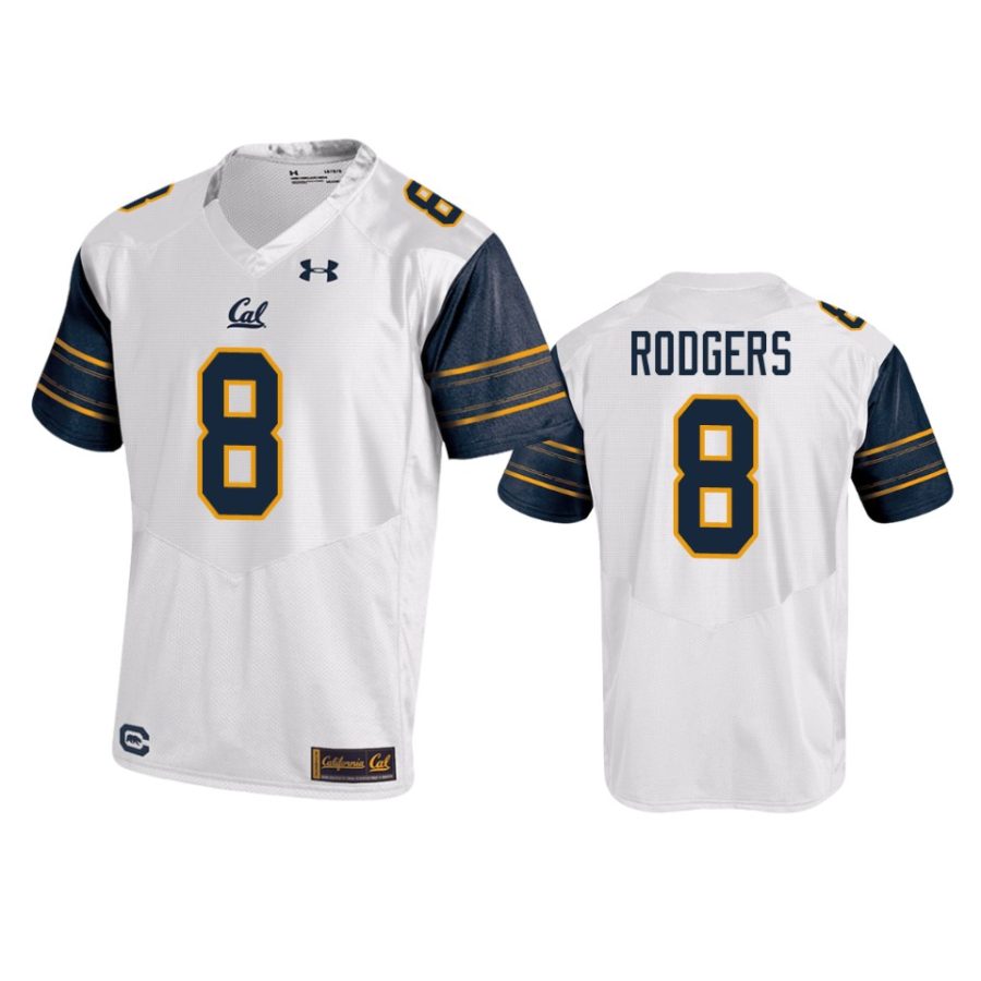 mens cal golden bears aaron rodgers white performance jersey
