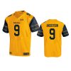 mens cal golden bears c.j. anderson gold performance jersey