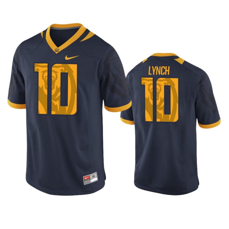 mens cal golden bears marshawn lynch navy game jersey