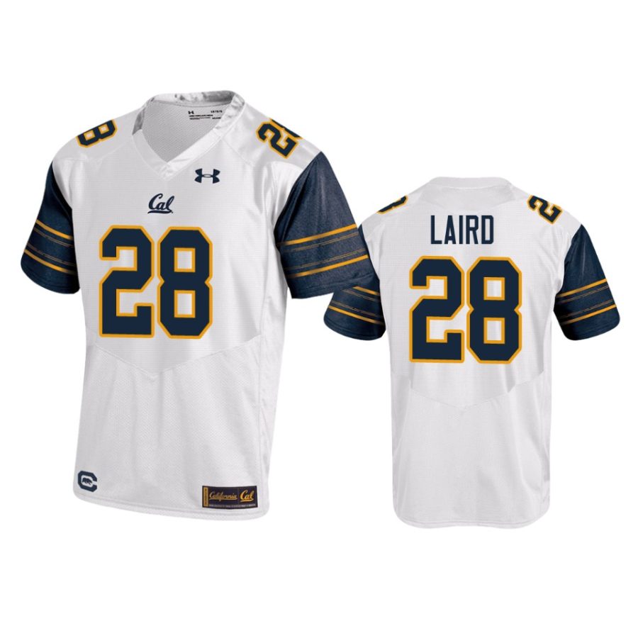 mens cal golden bears patrick laird white performance jersey