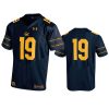 mens california golden bears 19 under armour navy replica jersey