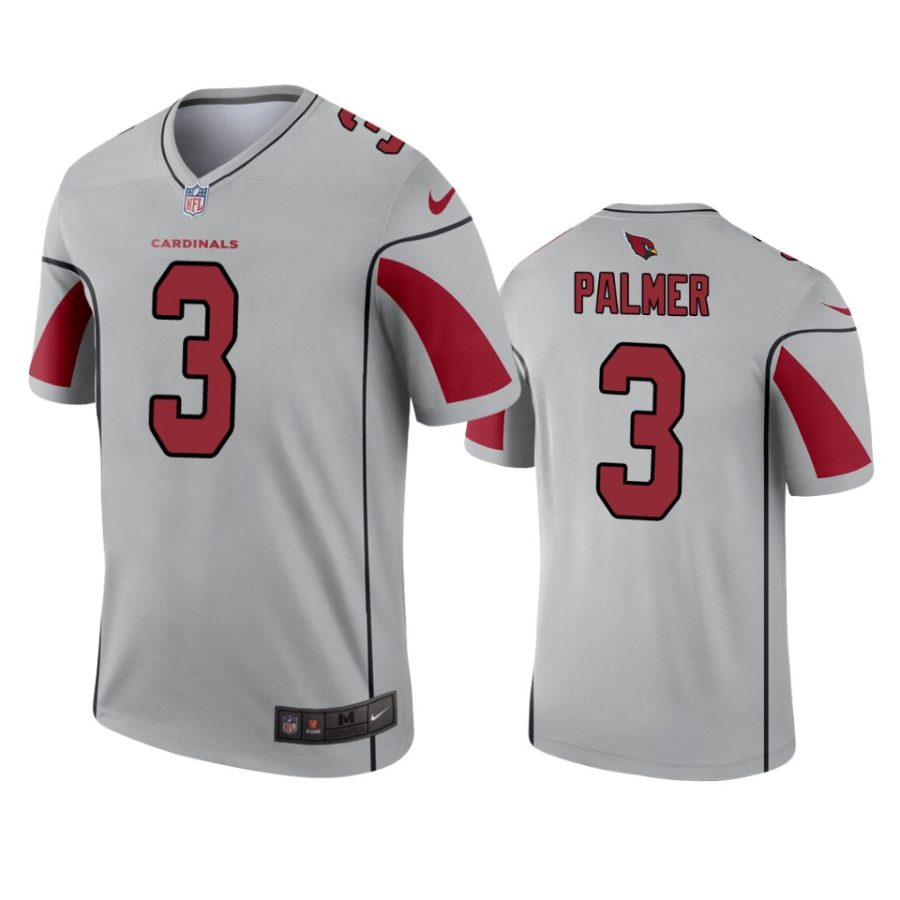 mens cardinals carson palmer silver inverted legend jersey