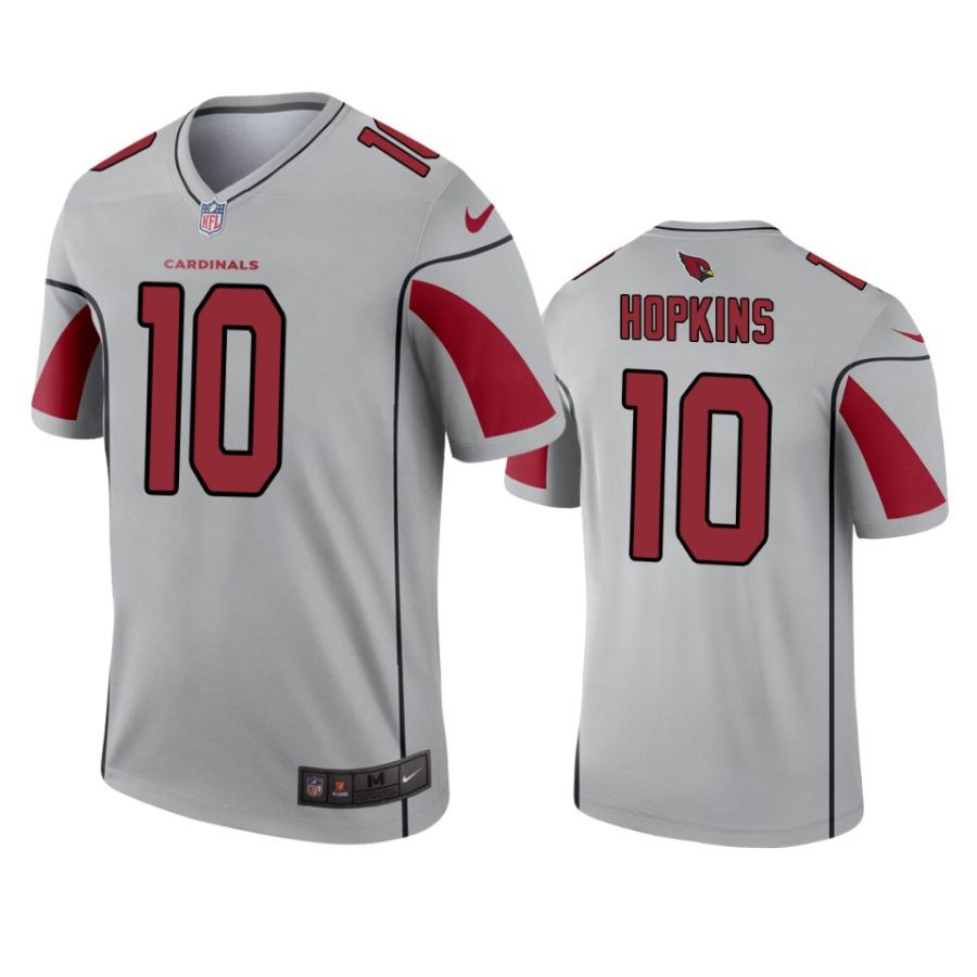 mens cardinals deandre hopkins silver inverted legend jersey