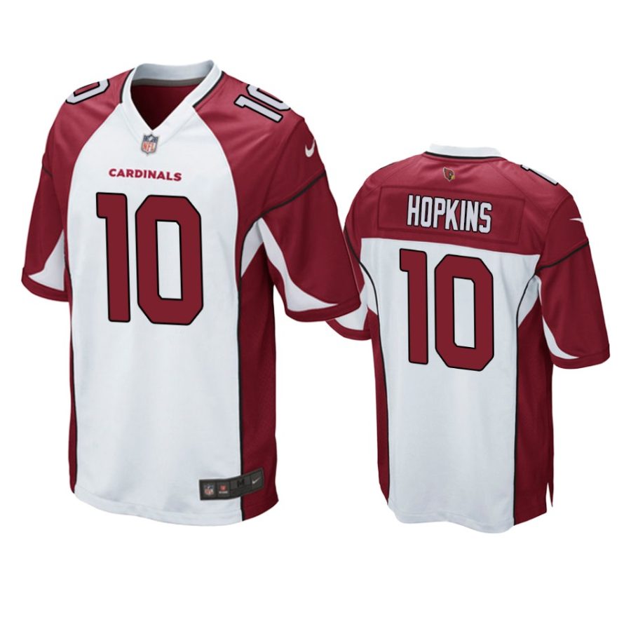 mens cardinals deandre hopkins white game jersey