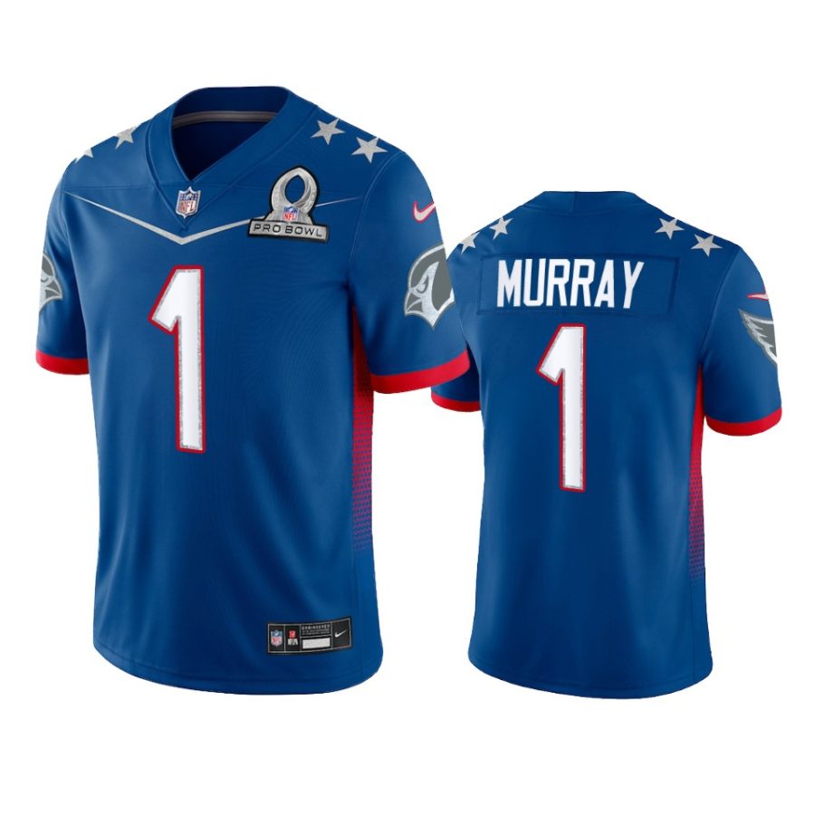 mens cardinals kyler murray royal game 2022 nfc pro bowl jersey