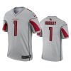 mens cardinals kyler murray silver inverted legend jersey