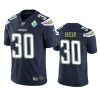 mens chargers austin ekeler navy 60th anniversary vapor limited jersey